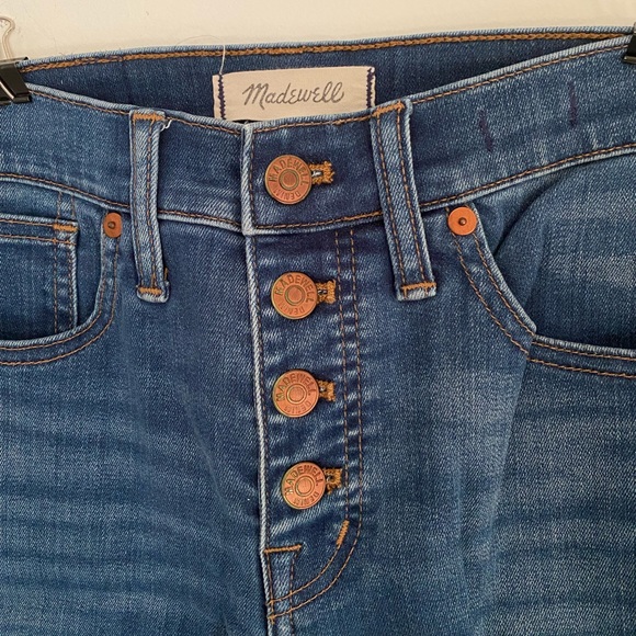 Madewell 10” high-rise skinny crop, size 26 - Picture 2 of 5